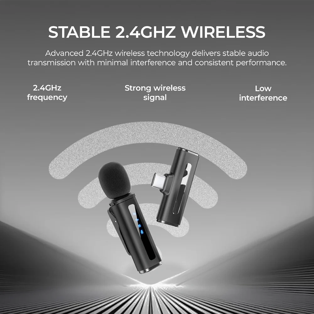 DigiTek Wireless Microphone Type C With 1 Mic (DWM 010) view 4